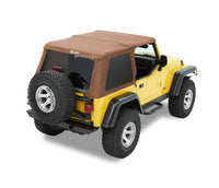 Replace-A-Top for Trektop Hardware For Jeep 1997-2006 Wrangler TJ Tinted Spice Fabric Bestop